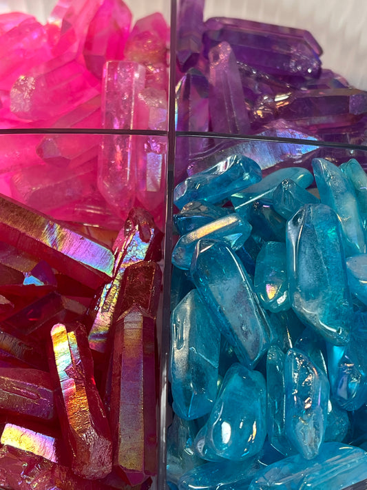 Aura Quartz Crystal Point | Crystal Boutique Collection
