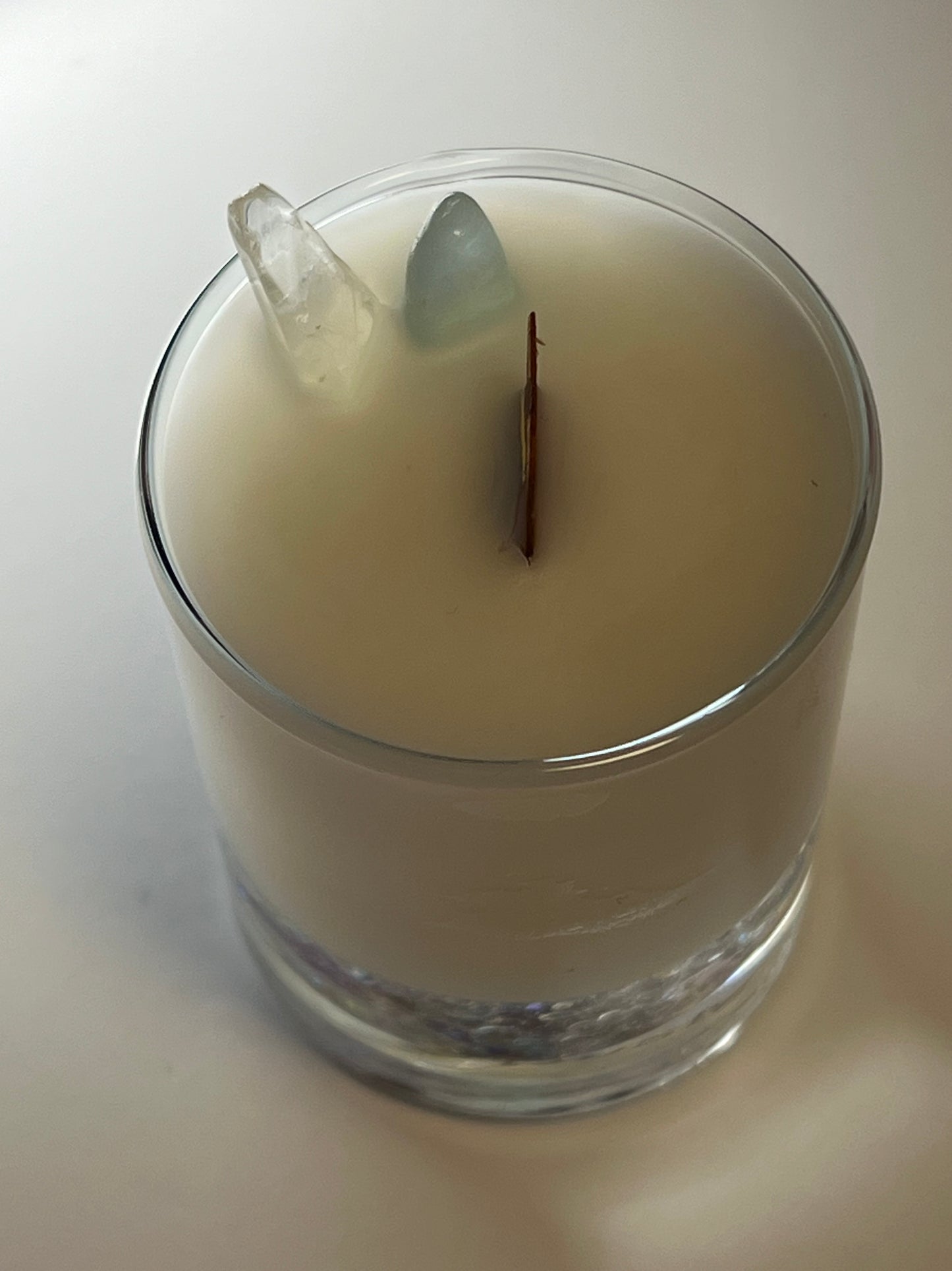 Atelier Vessel II | No. 12 — Madeline | Clear Quartz + Amethyst + Aquamarine | 5.6 oz