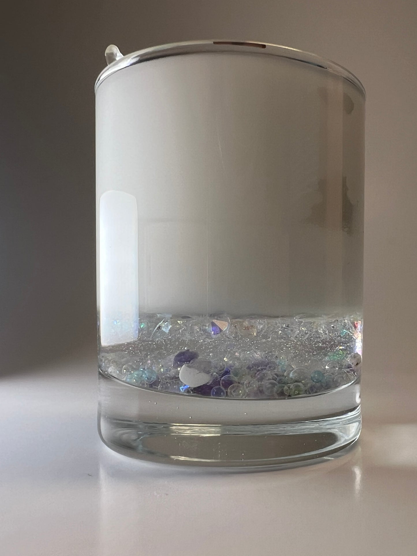 Atelier Vessel II | No. 12 — Madeline | Clear Quartz + Amethyst + Aquamarine | 5.6 oz