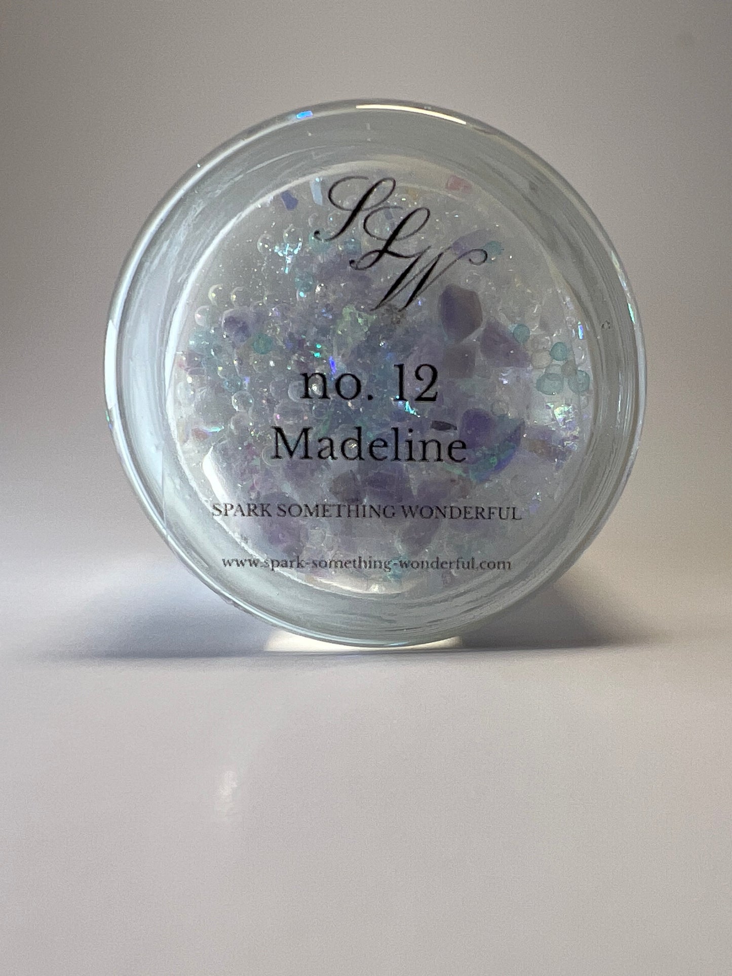 Atelier Vessel II | No. 12 — Madeline | Clear Quartz + Amethyst + Aquamarine | 5.6 oz