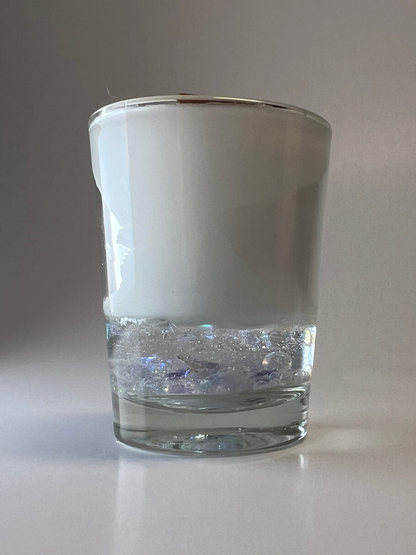 Atelier Vessel I | No. 12 — Madeline | Clear Quartz + Amethyst | 2.2 oz