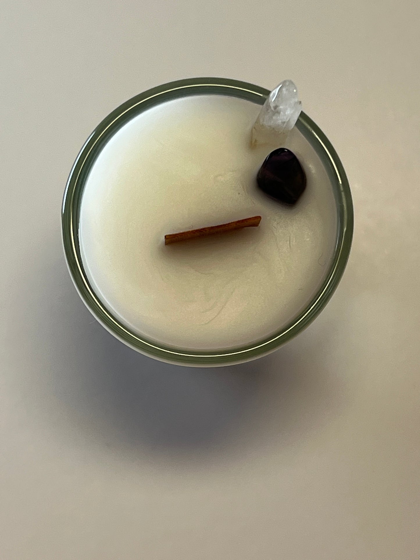 Atelier Vessel I | No. 12 — Madeline | Clear Quartz + Amethyst | 2.2 oz