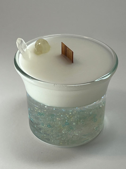 Atelier Vessel III | No. 12 — Madeline | Clear Quartz + Citrine | 5.6 oz