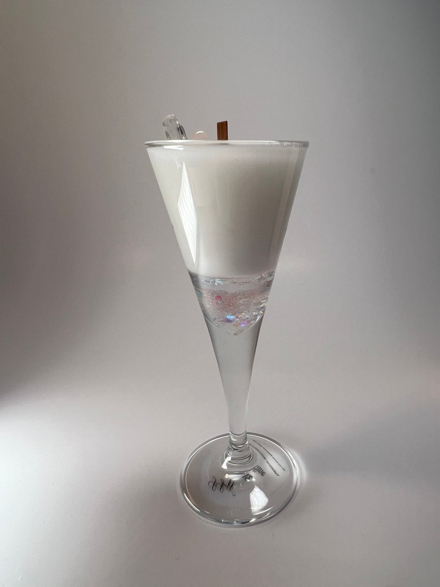 Atelier Vessel V | No. 12 — Madeline | Clear Quartz + Rose Quartz | 6.5 oz
