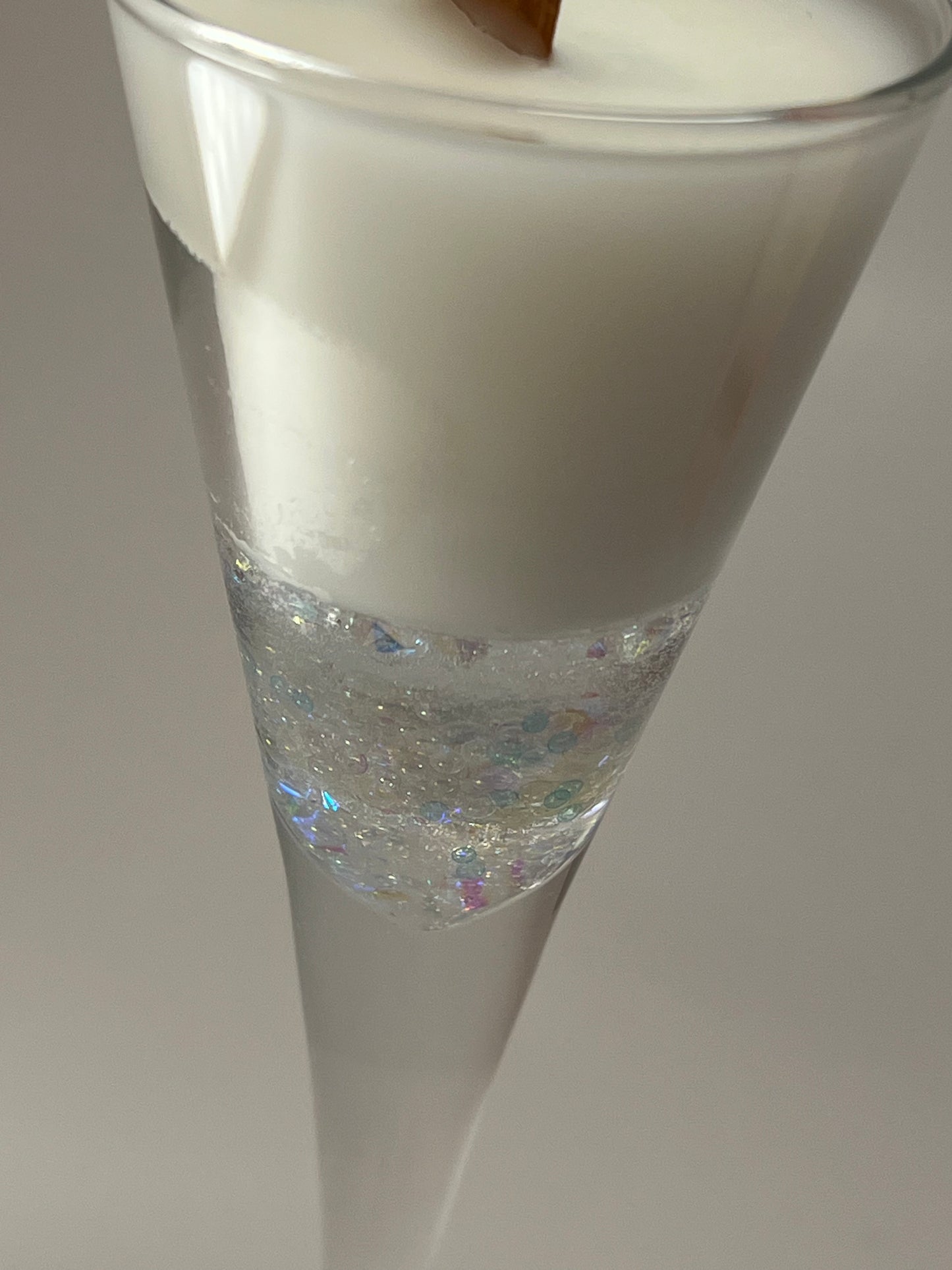 Atelier Vessel III | No. 12 — Madeline | Clear Quartz + Aquamarine | 6.2 oz