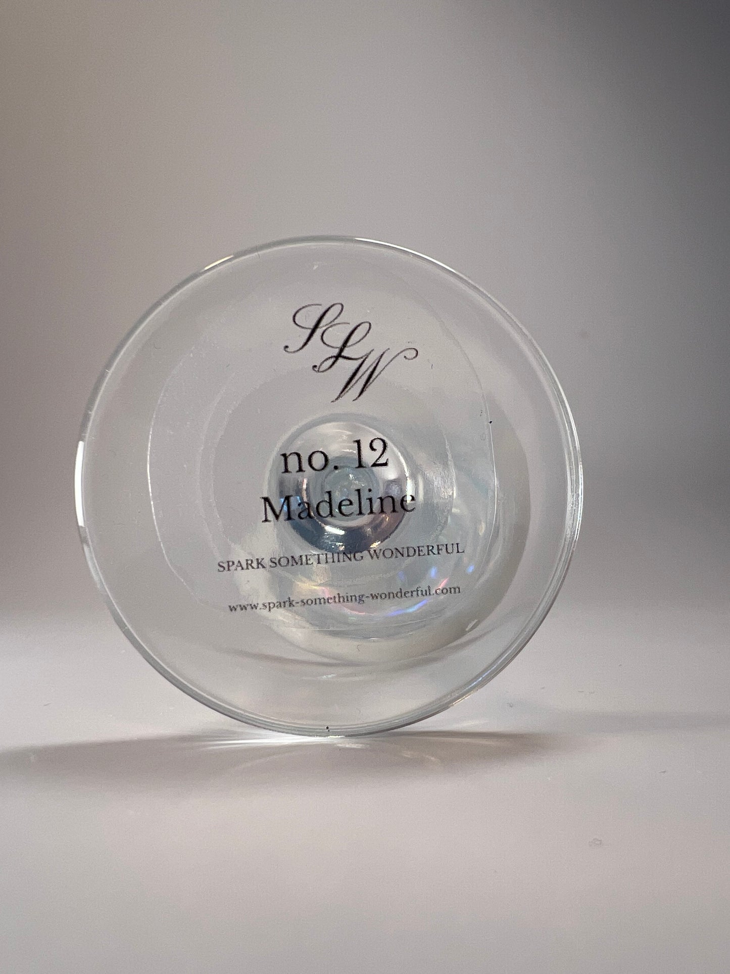 Atelier Vessel III | No. 12 — Madeline | Clear Quartz + Aquamarine | 6.2 oz