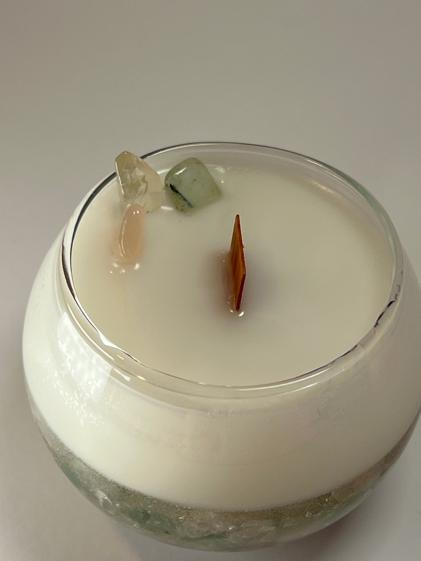 Atelier Vessel IV | No. 12 — Madeline | Clear Quartz + Amethyst + Rose Quartz +Green Aventurine + Citrine | 8.4 oz