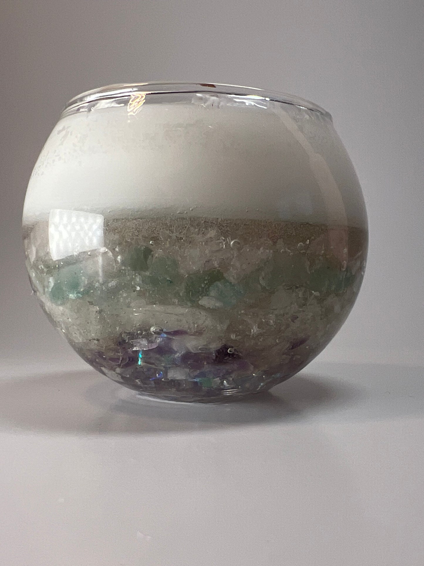 Atelier Vessel IV | No. 12 — Madeline | Clear Quartz + Amethyst + Rose Quartz +Green Aventurine + Citrine | 8.4 oz