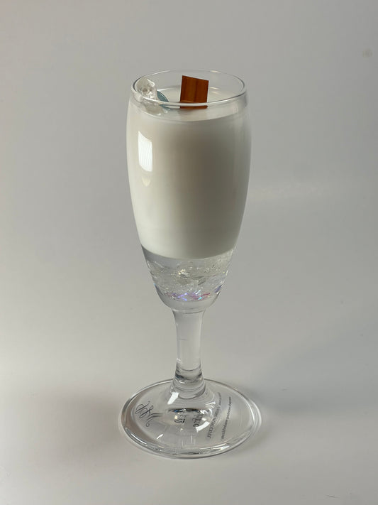 Atelier Vessel IV | No. 12 — Madeline | Clear Quartz + Aquamarine | 8.8 oz