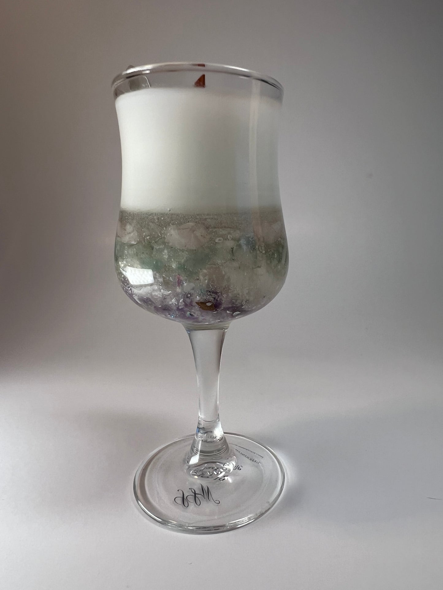 Atelier Vessel III | No. 12 — Madeline | Clear Quartz + Amethyst + Rose Quartz +Green Aventurine + Citrine | 6.1 oz