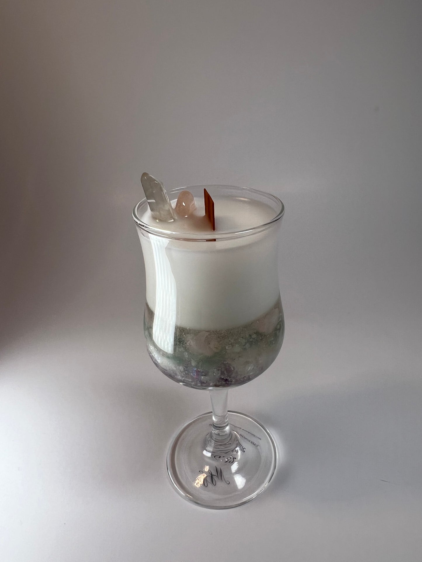 Atelier Vessel III | No. 12 — Madeline | Clear Quartz + Amethyst + Rose Quartz +Green Aventurine + Citrine | 6.1 oz