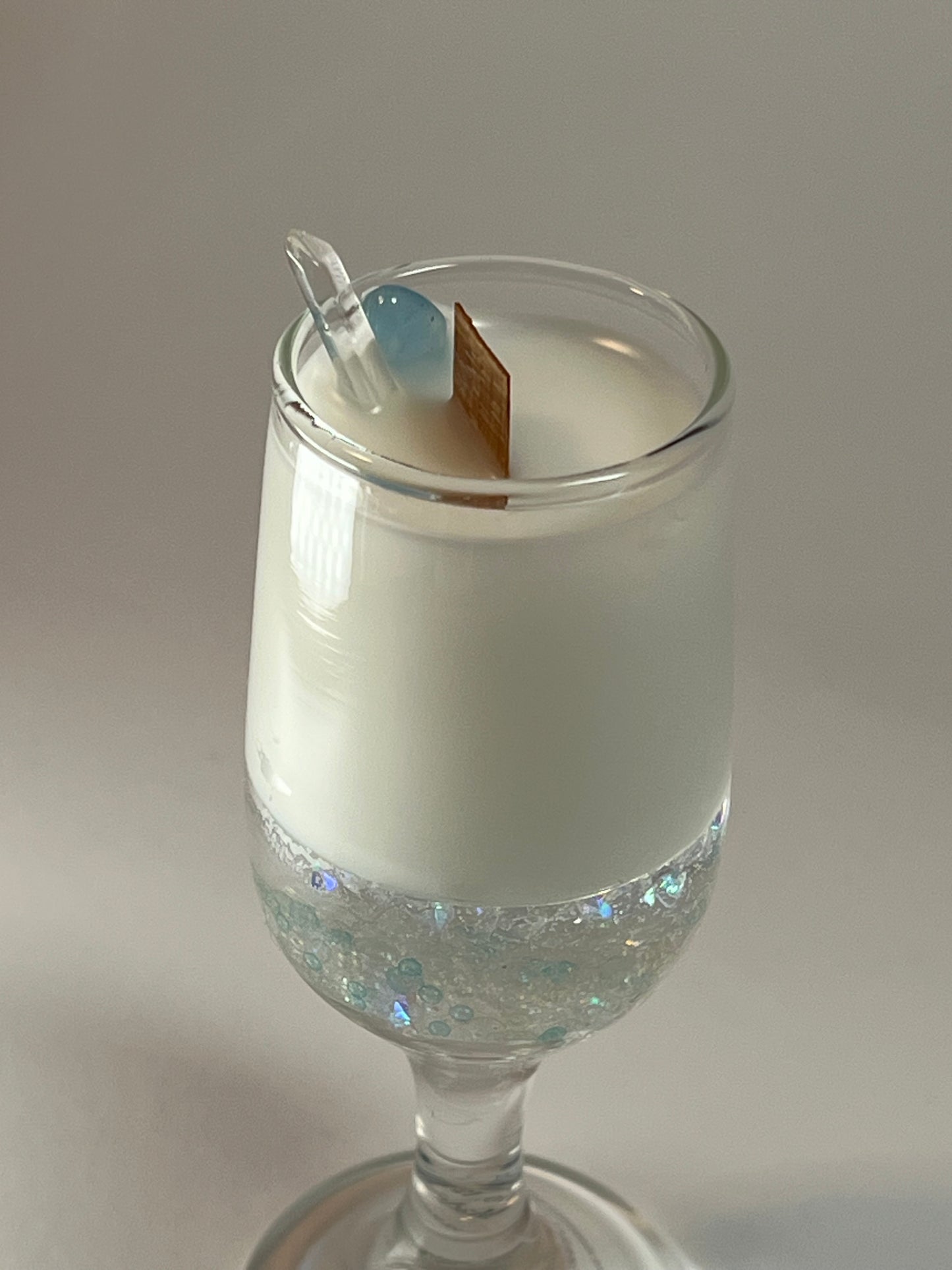 Atelier Vessel II | No. 12 — Madeline | Clear Quartz + Rose Quartz + Aquamarine | 5.5 oz