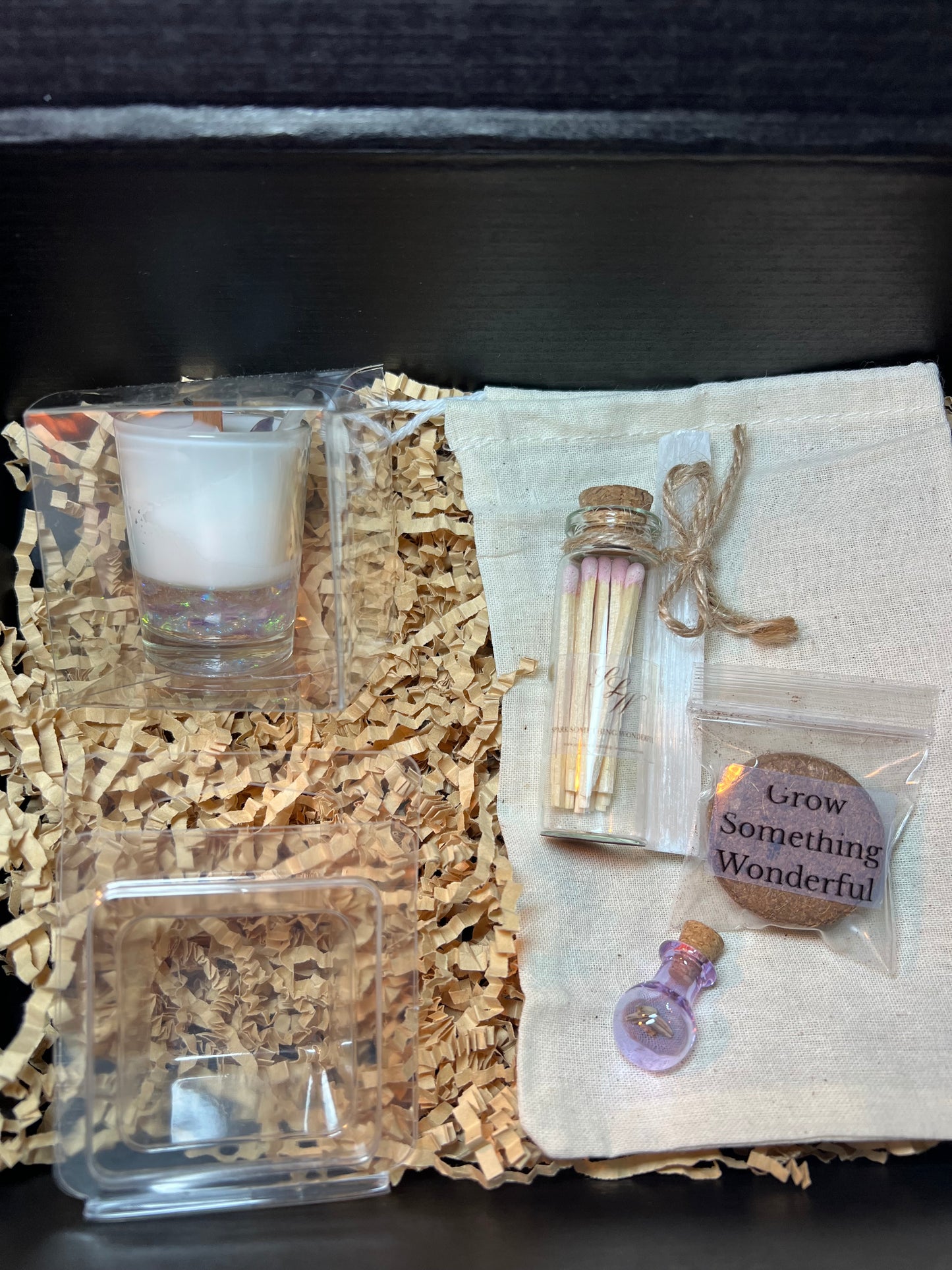 Atelier Vessel I | No. 12 — Madeline | Clear Quartz + Amethyst | 2.2 oz