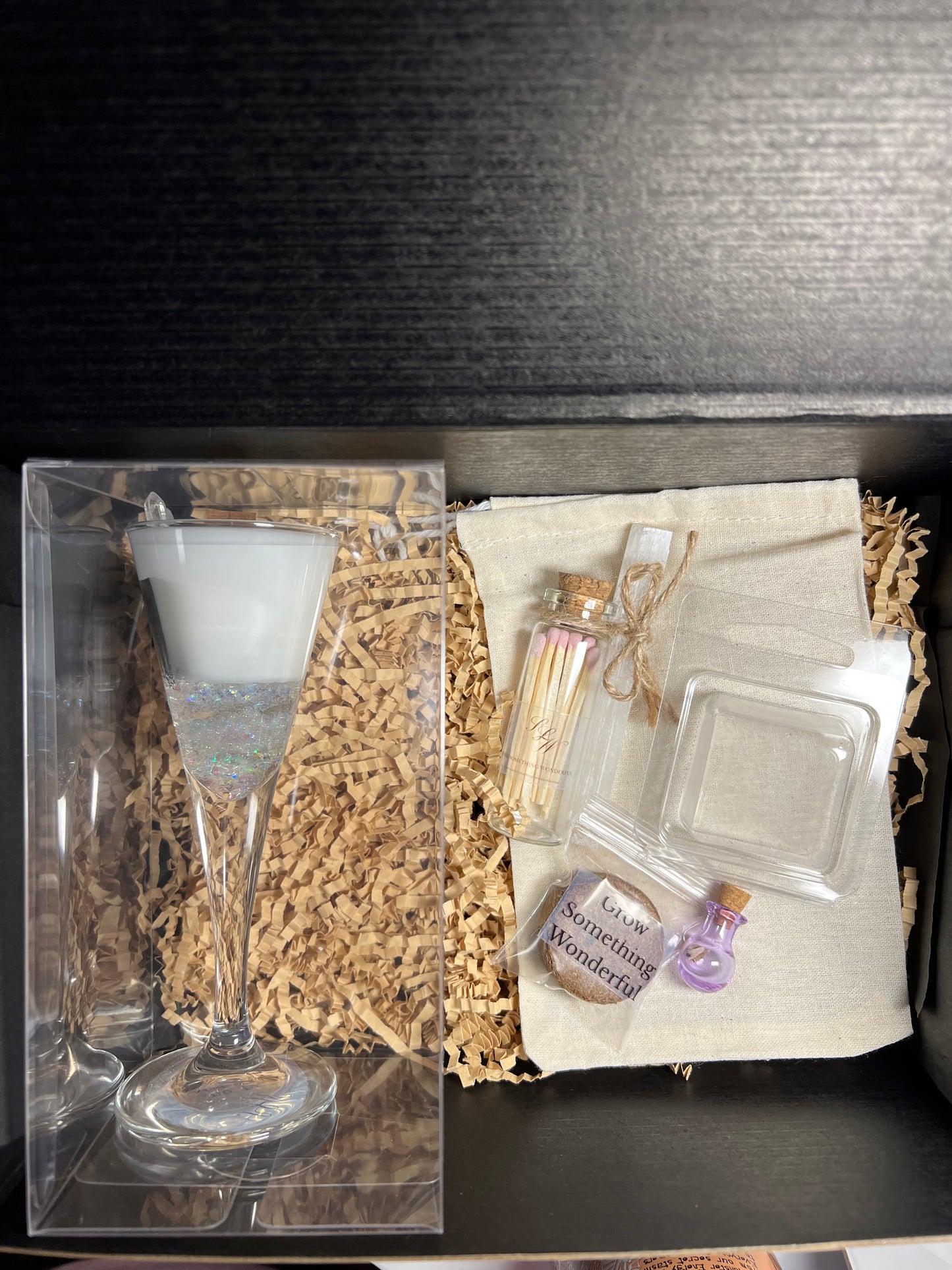 Atelier Vessel III | No. 12 — Madeline | Clear Quartz + Aquamarine | 6.2 oz